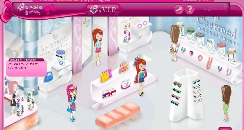 barbie girl world game